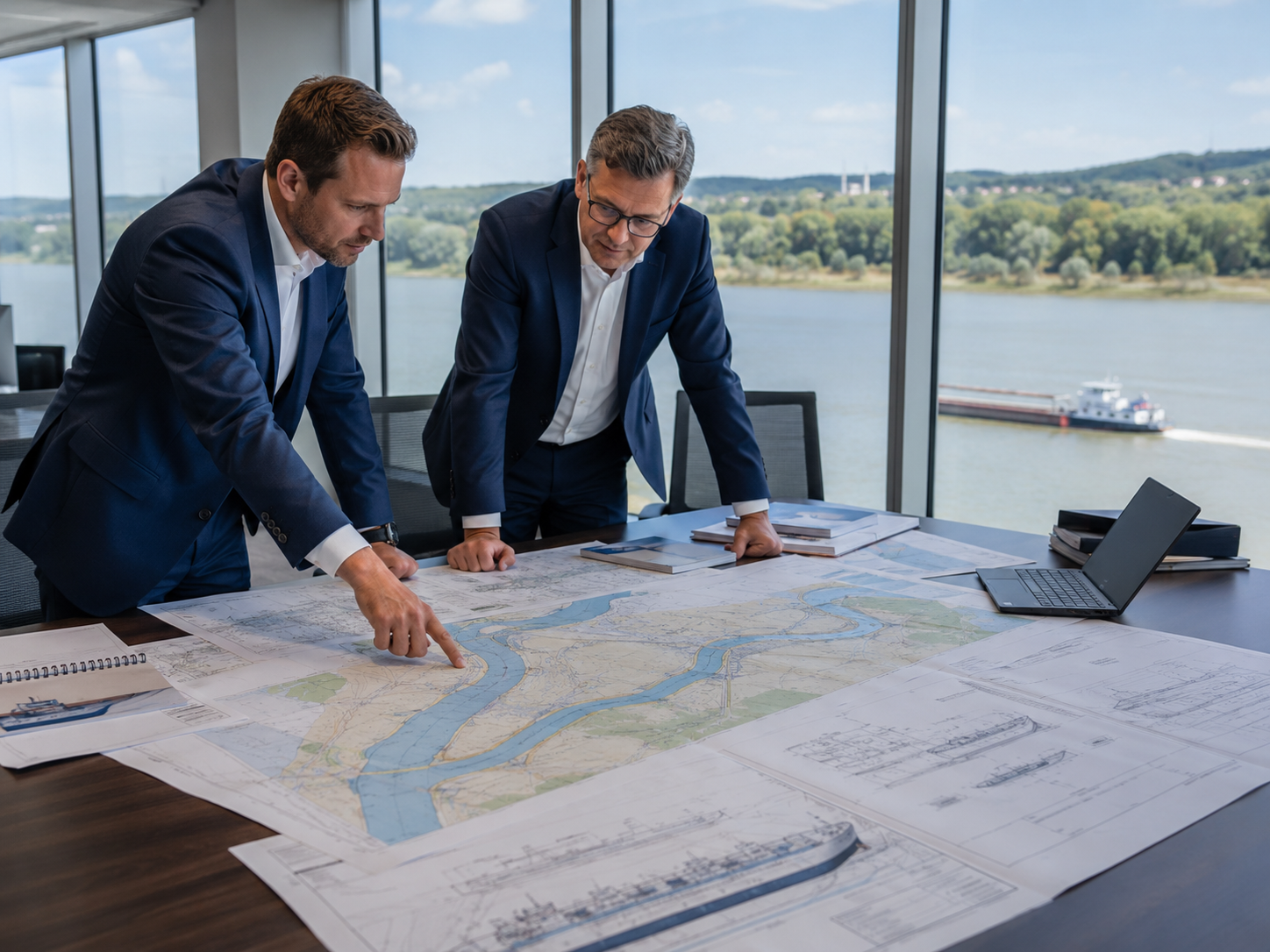 Coordonare urgentă pentru comandă de transport fluvial
